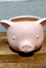 Load image into Gallery viewer, Pig Ceramic Planter
