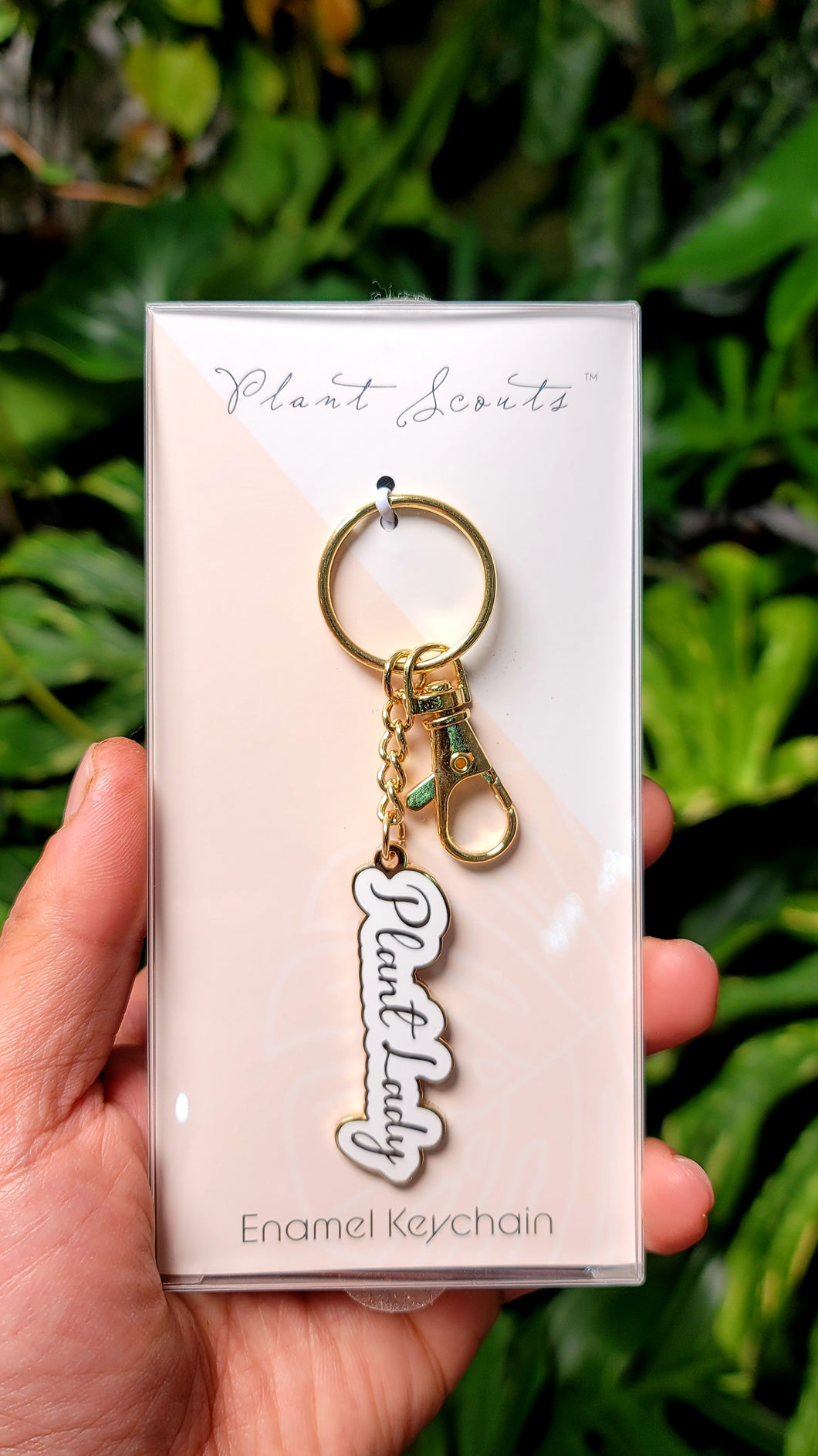 Plant Lady Keychain