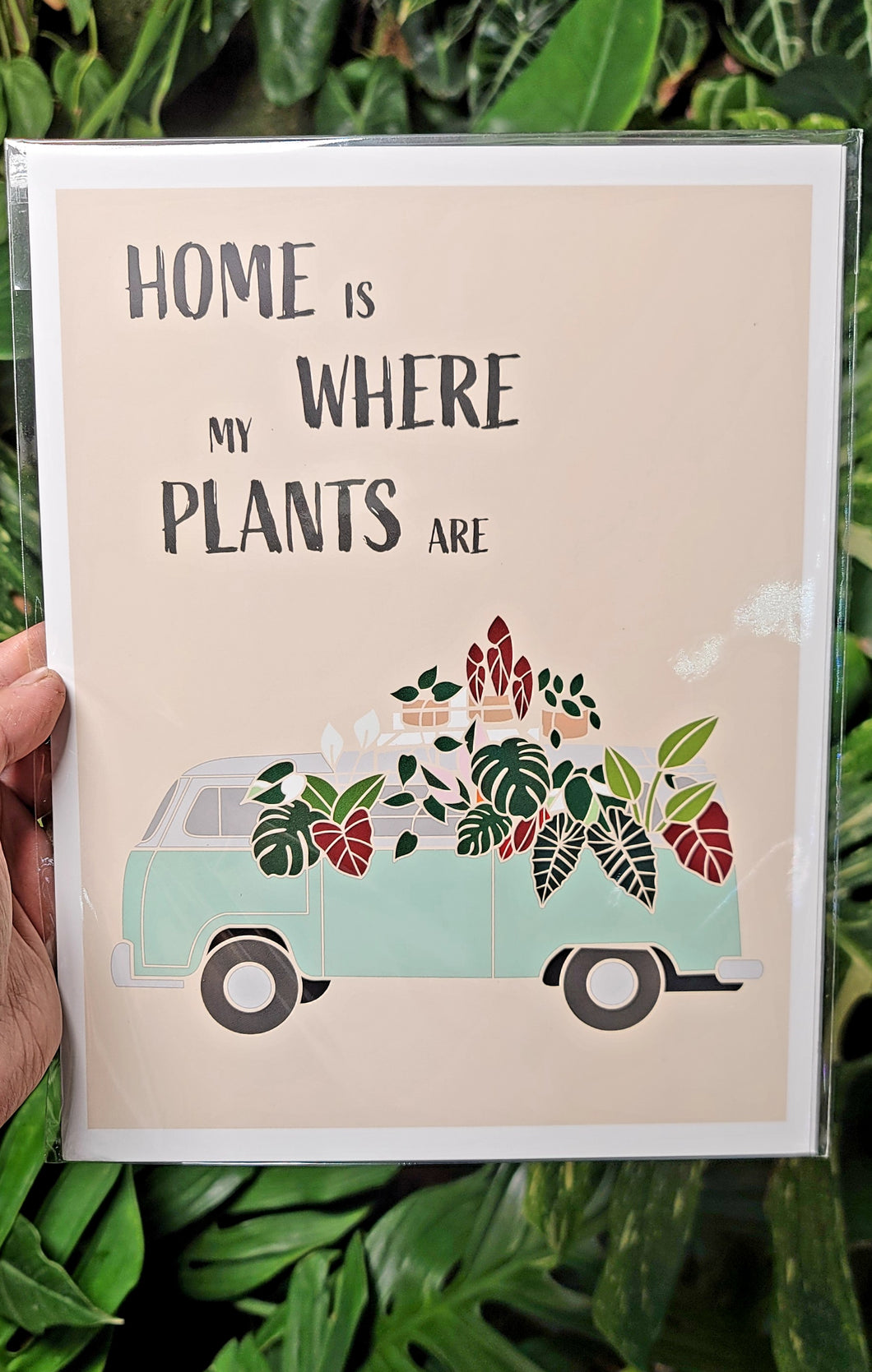 Home is Where My Plants Are Poster